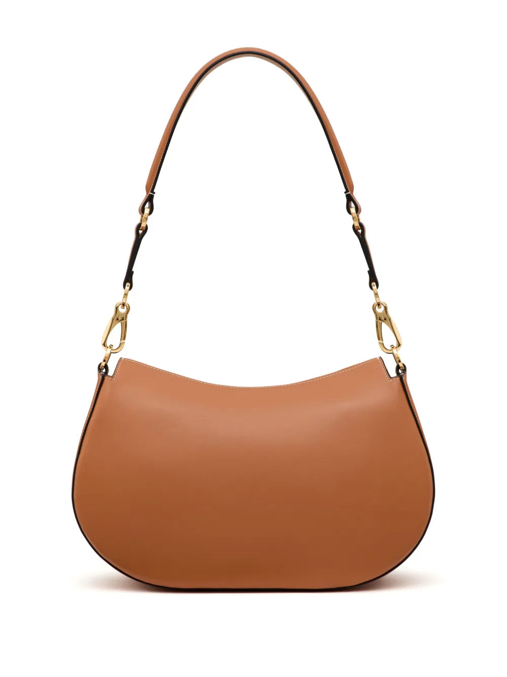 Valentino Garavani Medium Ohval Leather Shoulder Bag — Same as shown — Size One Size — Back View
