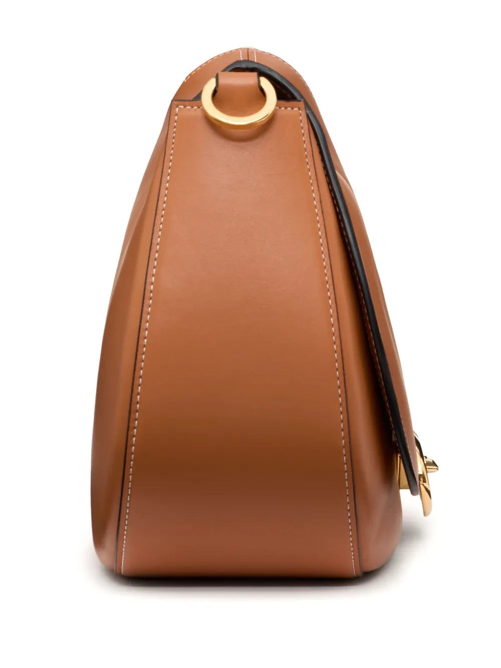 Valentino Garavani Medium Ohval Leather Shoulder Bag — Same as shown — Size One Size — Detail View
