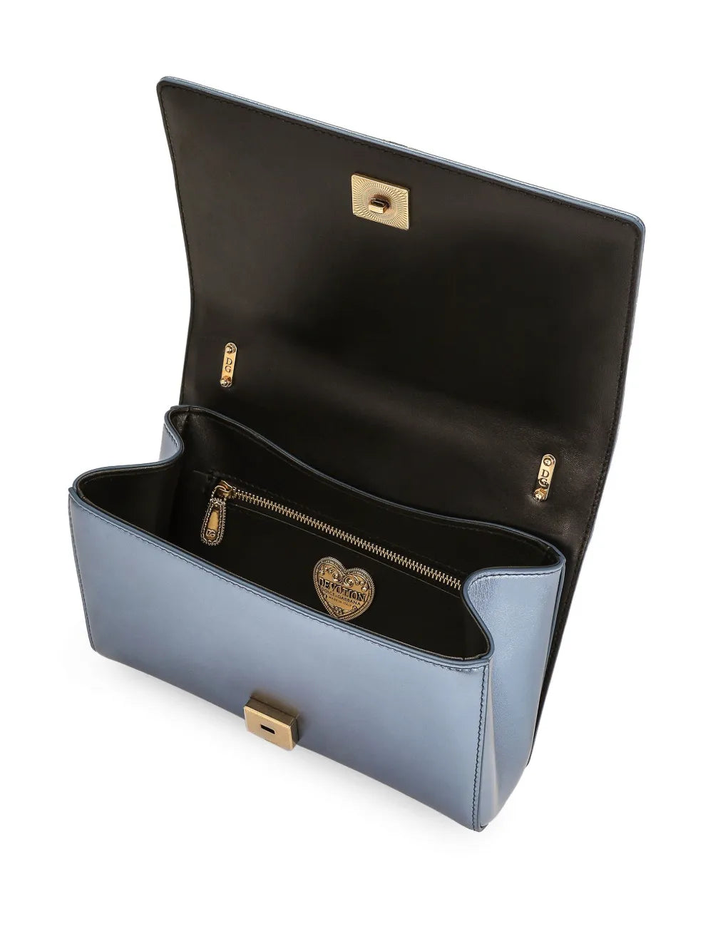 Dolce Gabbana Medium Devotion Shoulder Bag — Same as shown — Size One Size — Top View
