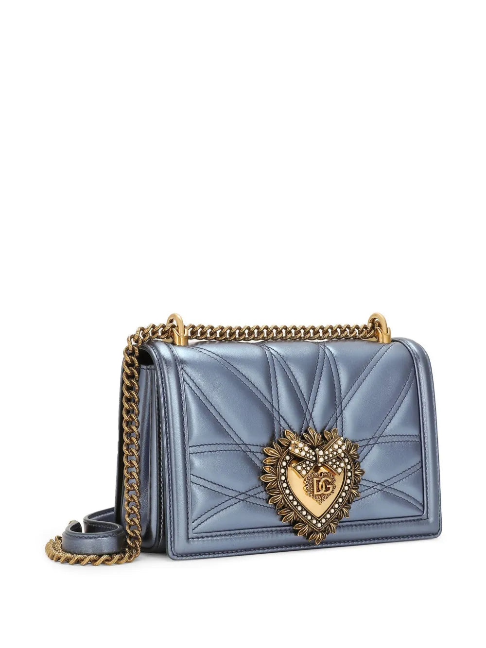Dolce Gabbana Medium Devotion Shoulder Bag — Same as shown — Size One Size — Back View