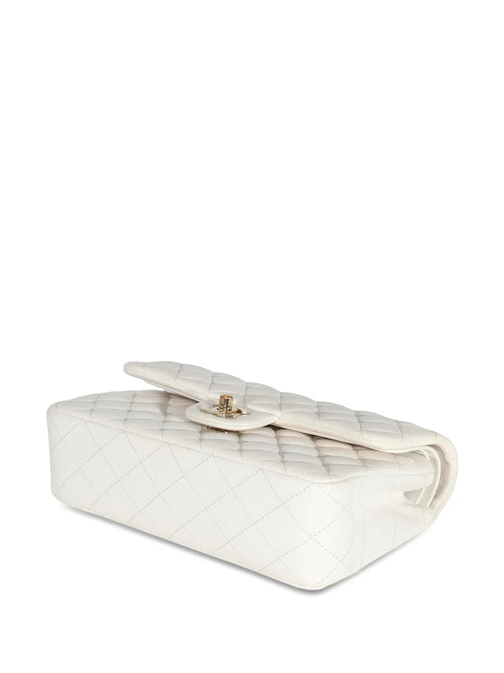 Chanel Pre Owned Small Double Flap Shoulder Bag — Same as shown — Size One Size — Top View