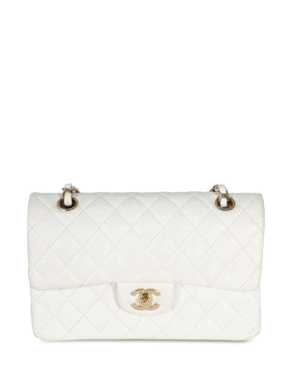 Chanel Pre Owned Small Double Flap Shoulder Bag — Same as shown — Size One Size — Front View