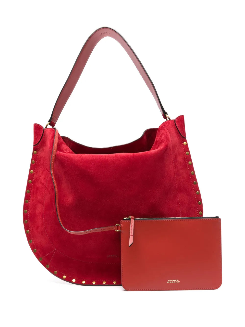 Isabel Marant Oskan Soft Hobo Bag — Same as shown — Size One Size — Lifestyle View