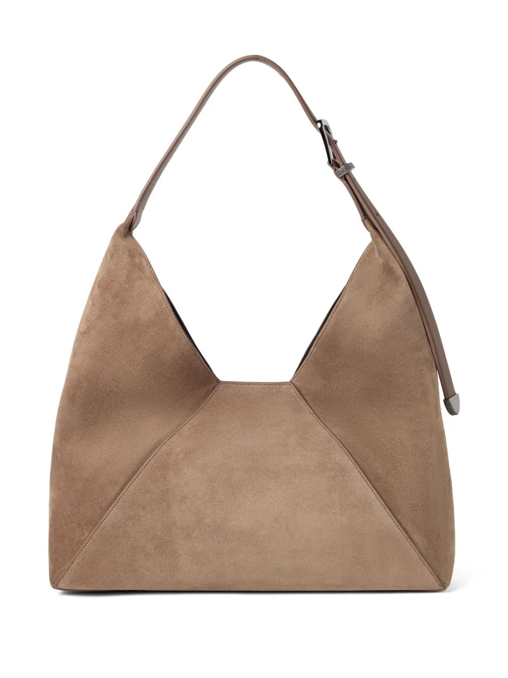 Brunello Cucinelli Bc Duo Suede Tote Bag — Same as shown — Size One Size — Back View