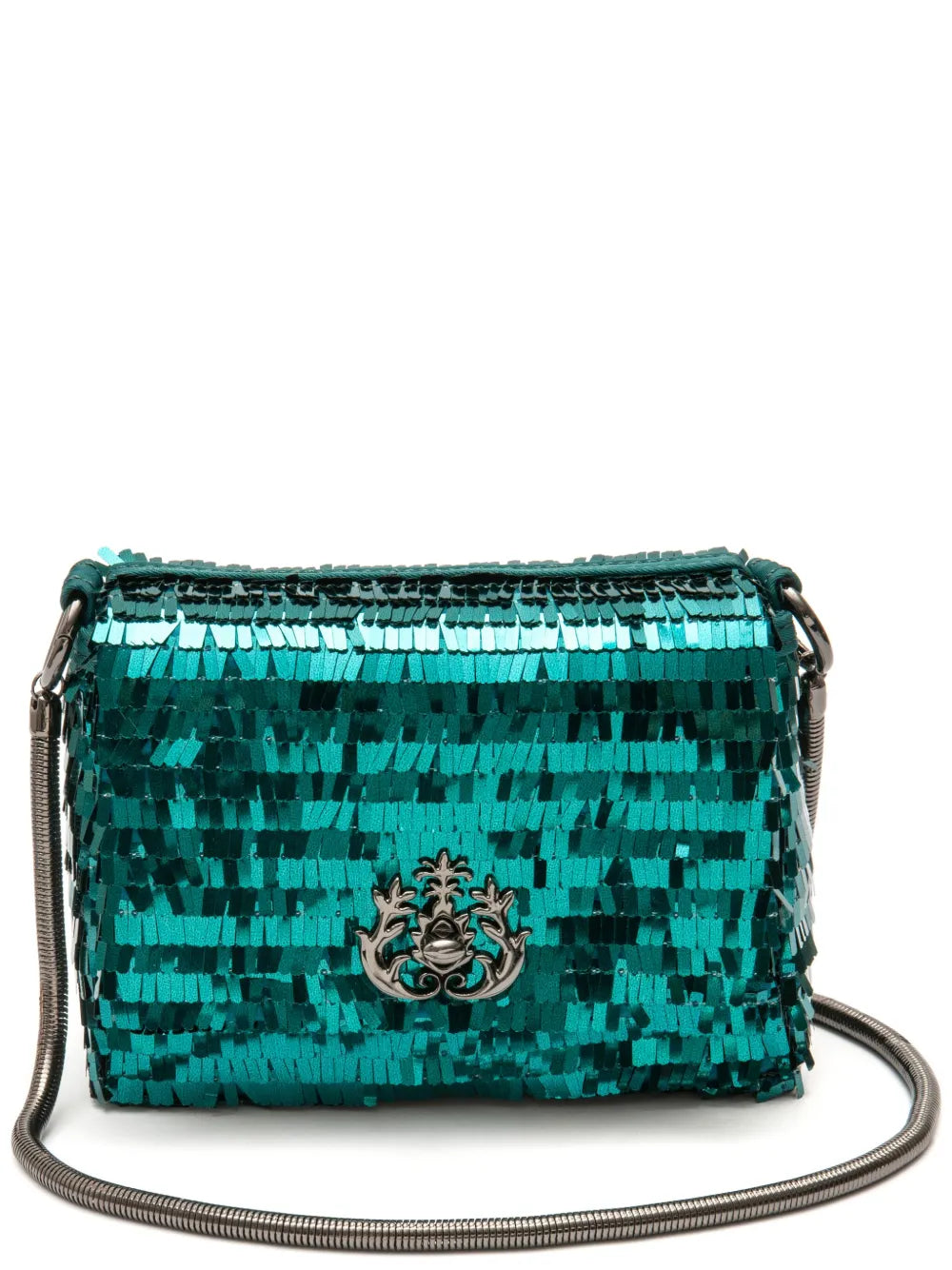 Isla Mini Georgia Sequin Crossbody Bag — Same as shown — Size One Size — Front View