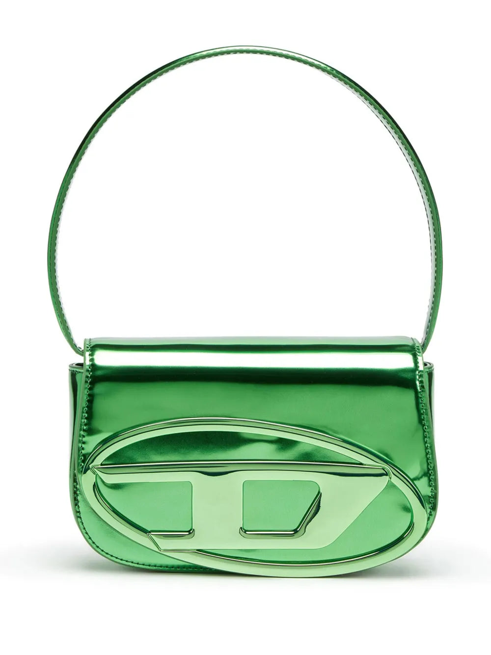 Diesel 1Dr Leather Shoulder Bag — Same as shown — Size One Size — Front View