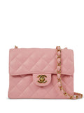 Chanel Pre Owned 2005 Mini Classic Flap Shoulder Bag — Same as shown — Size One Size — Front View