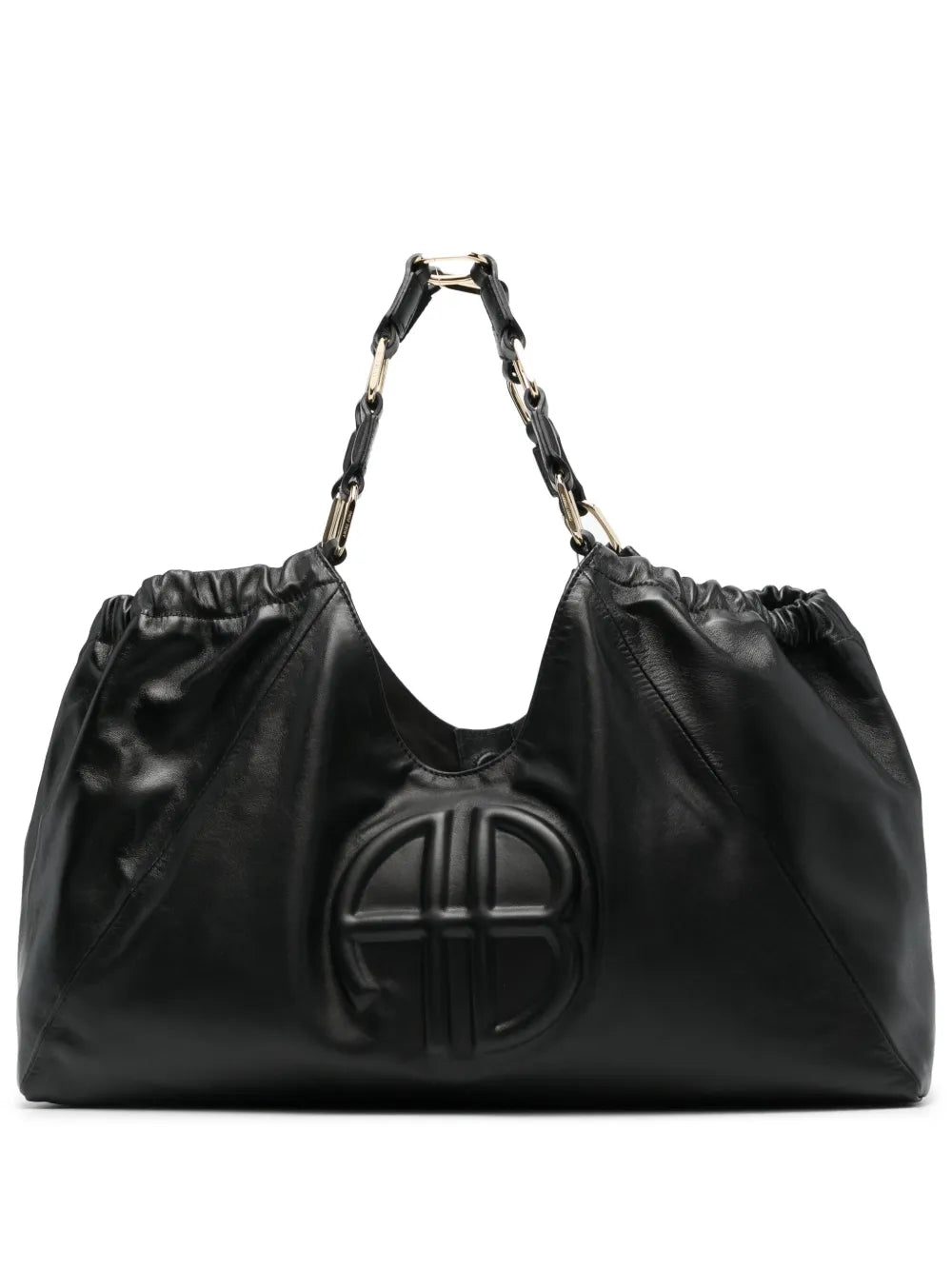 Anine Bing Medium Kate Leather Tote Bag — Same as shown — Size One Size — Front View