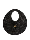 Jacquemus Le Rond Spiaggia Raffia Shoulder Bag — Same as shown — Size One Size — Front View
