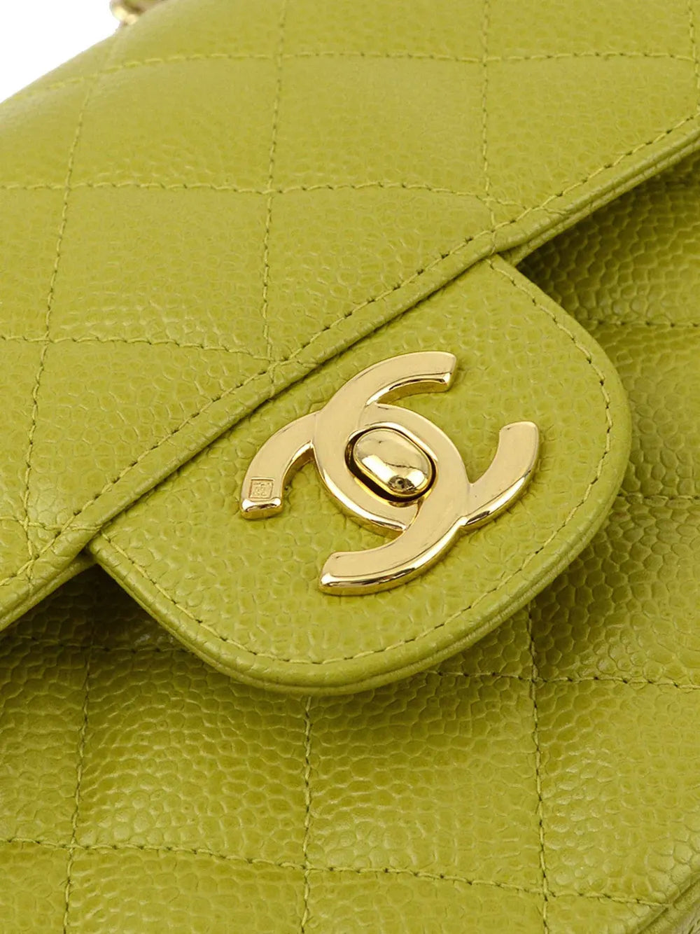 Chanel Pre Owned 2003 Small Double Flap Shoulder Bag — Same as shown — Size One Size — Detail View