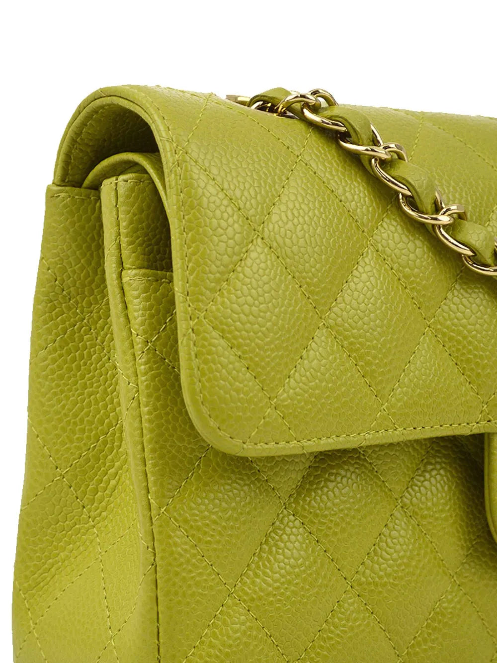 Chanel Pre Owned 2003 Small Double Flap Shoulder Bag — Same as shown — Size One Size — Back View