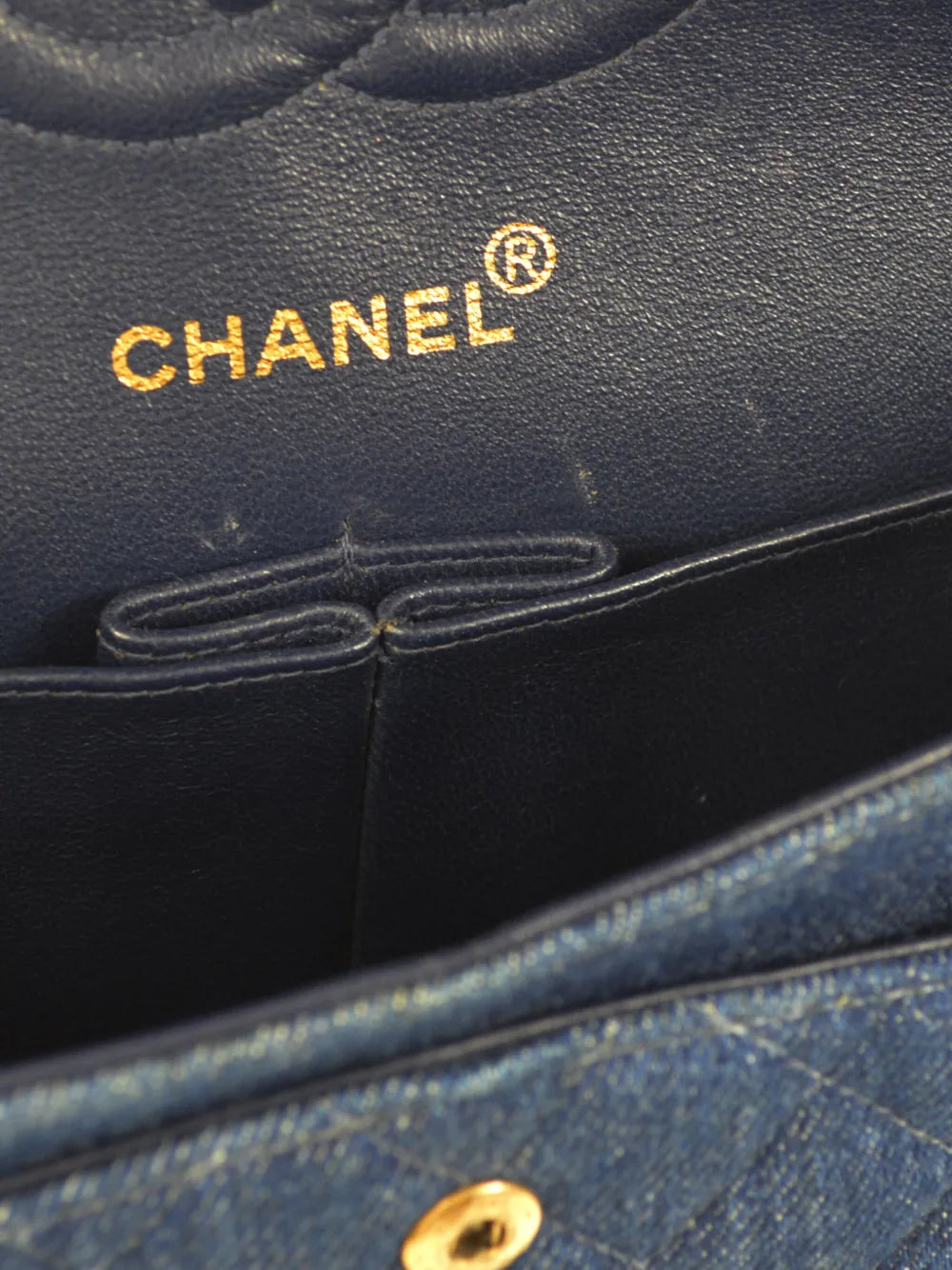 Chanel Pre Owned 1998 Medium Double Flap Shoulder Bag — Same as shown — Size One Size — Detail View