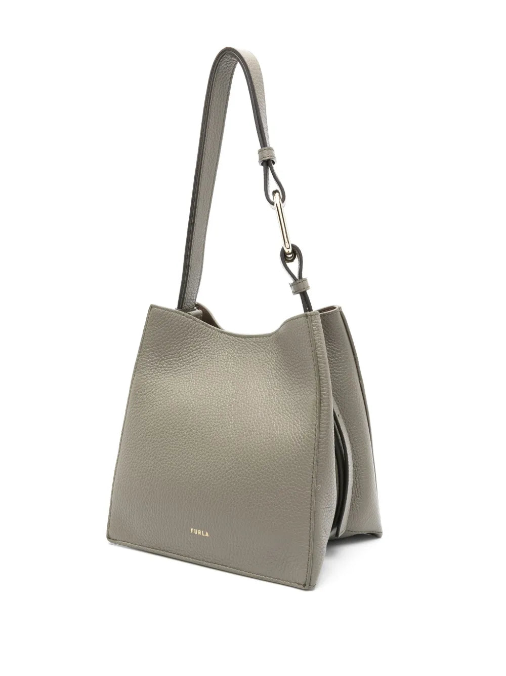 Furla Mini Nuvola Leather Bucket Bag — Same as shown — Size One Size — Back View