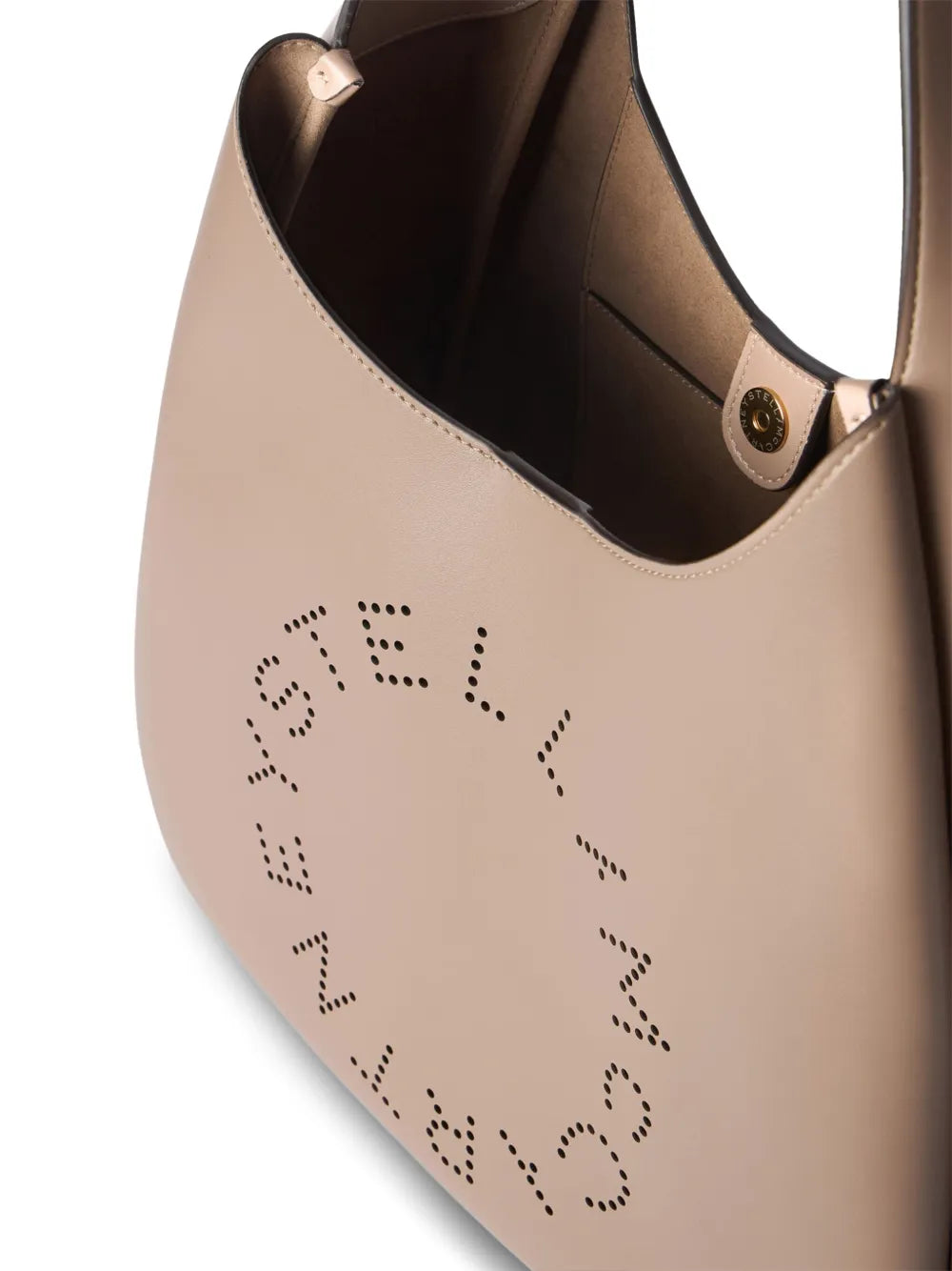Stella Mccartney Logo Slouchy Shoulder Bag — Same as shown — Size One Size — Top View