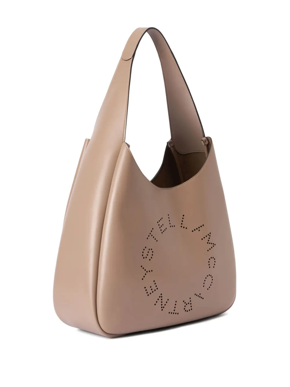 Stella Mccartney Logo Slouchy Shoulder Bag — Same as shown — Size One Size — Back View
