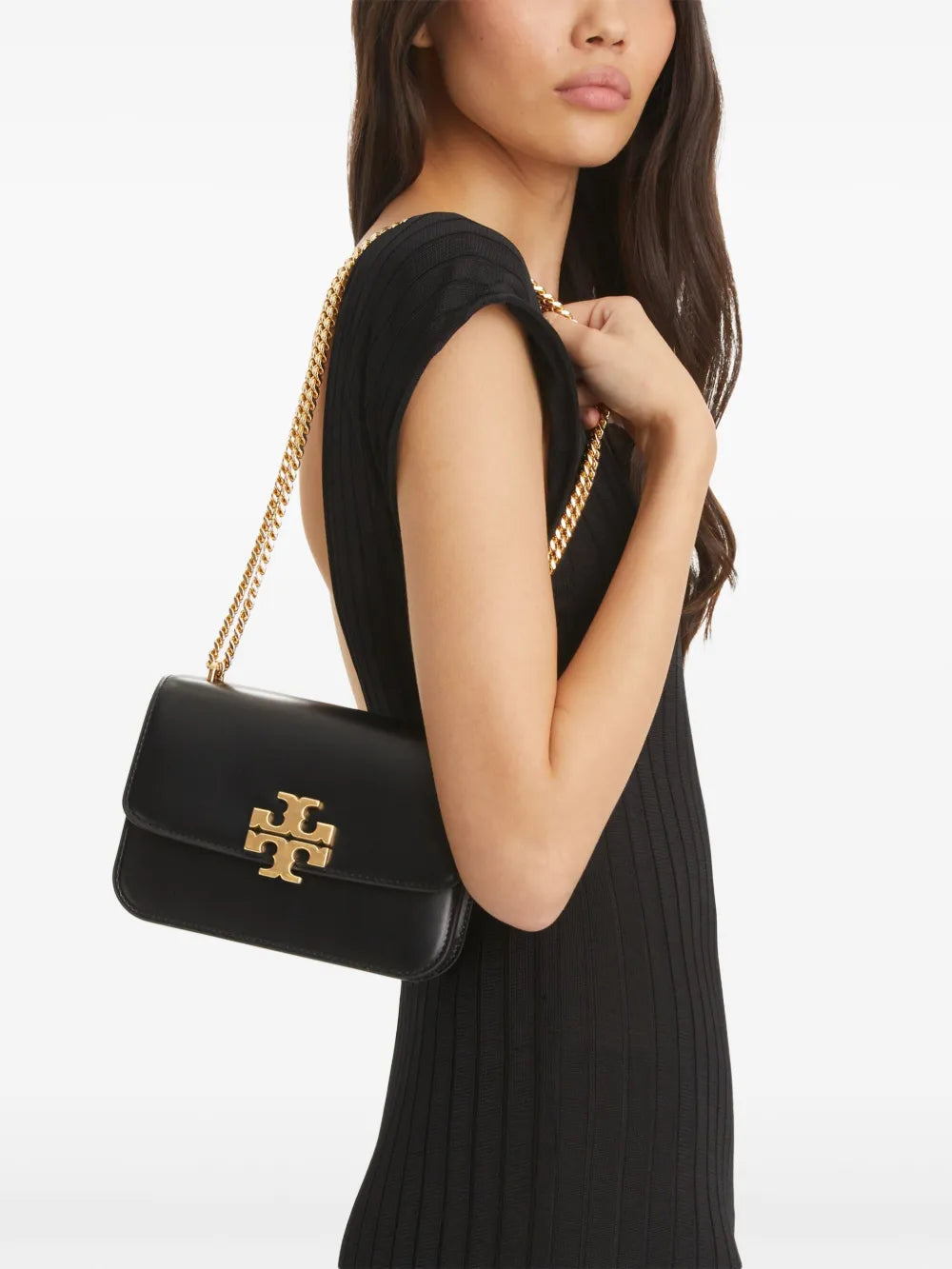 Tory Burch Small Eleanor Convertible Shoulder Bag — Same as shown — Size One Size — Side View