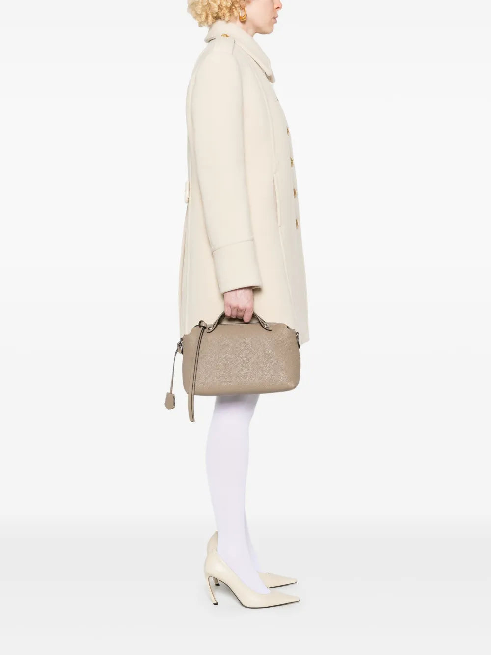 Fendi Medium By The Way Selleria Shoulder Bag — Same as shown — Size One Size — Side View