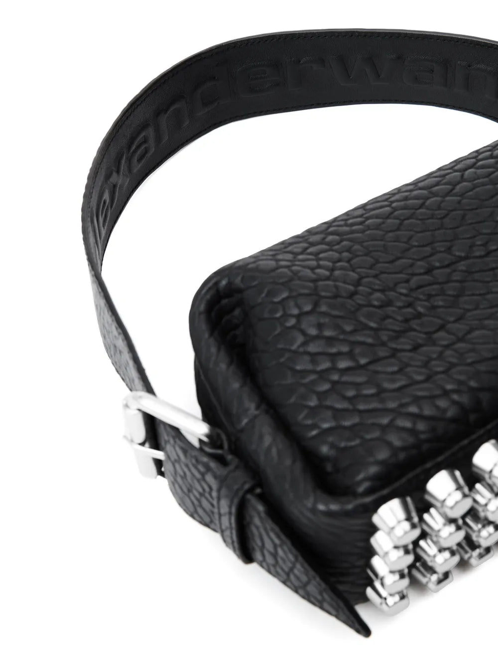 Alexander Wang Small Ricco Leather Shoulder Bag — Same as shown — Size One Size — Side View