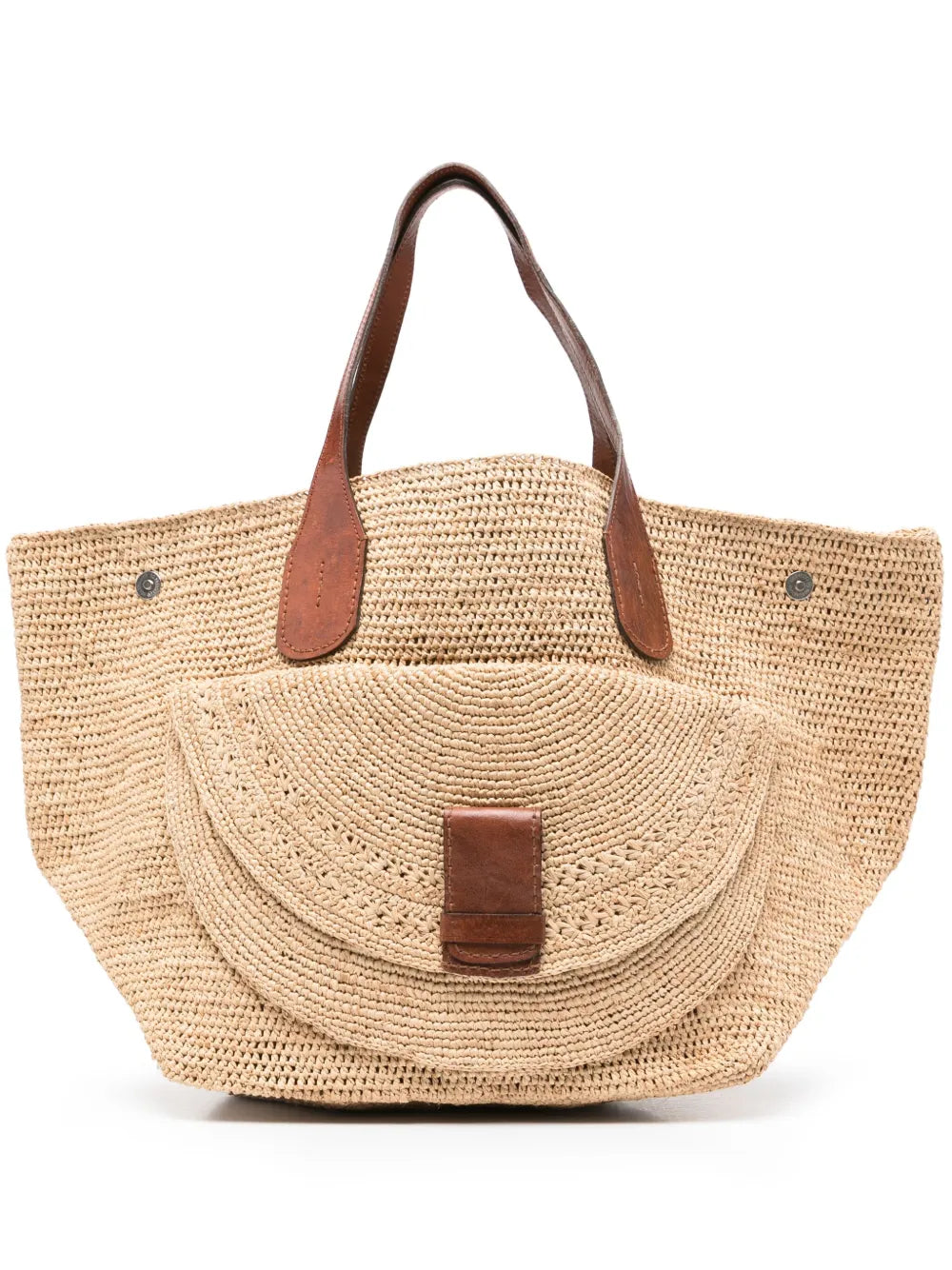 Ibeliv Laza Ii Raffia Shoulder Bag — Same as shown — Size One Size — Front View