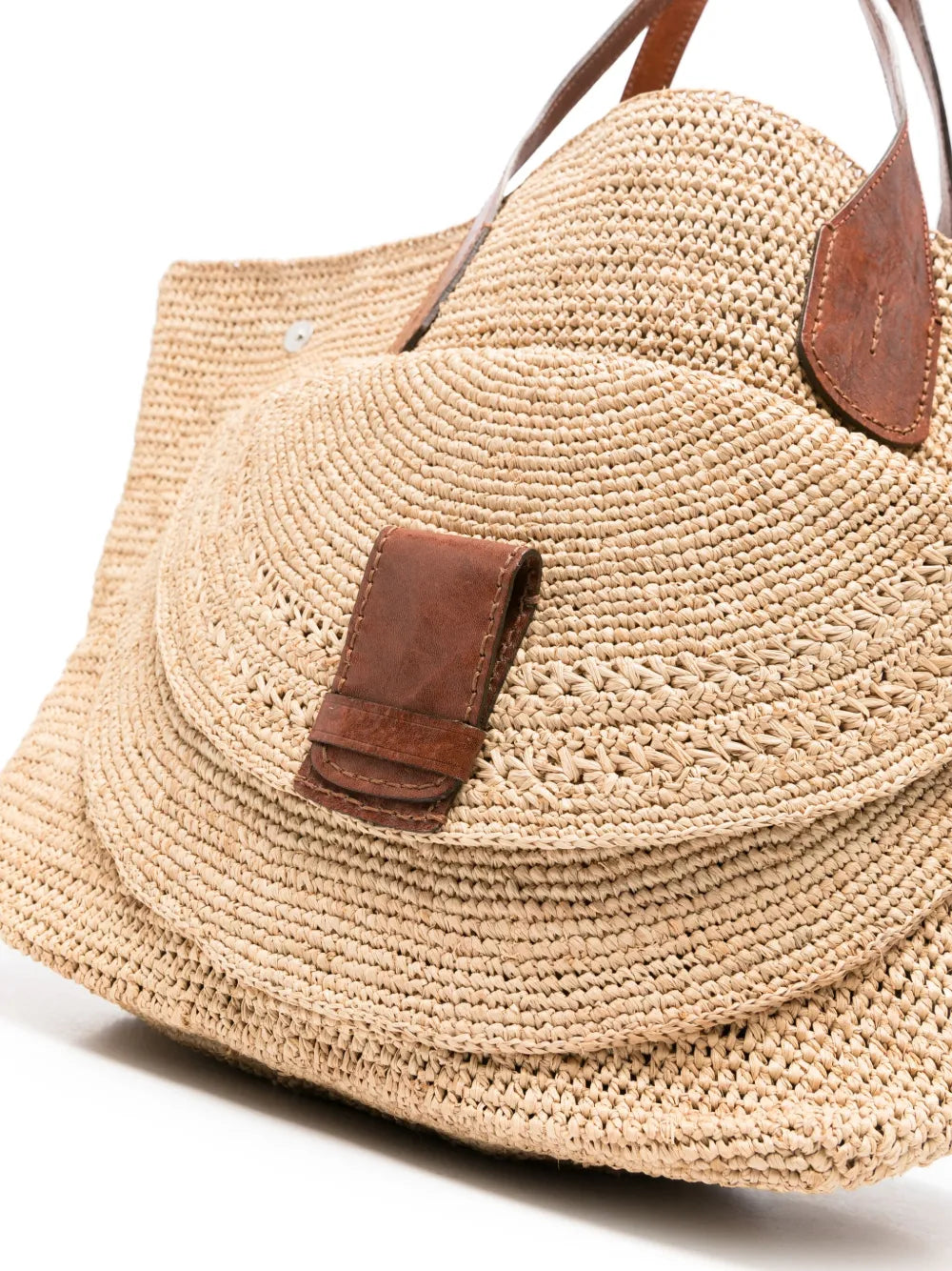 Ibeliv Laza Ii Raffia Shoulder Bag — Same as shown — Size One Size — Top View