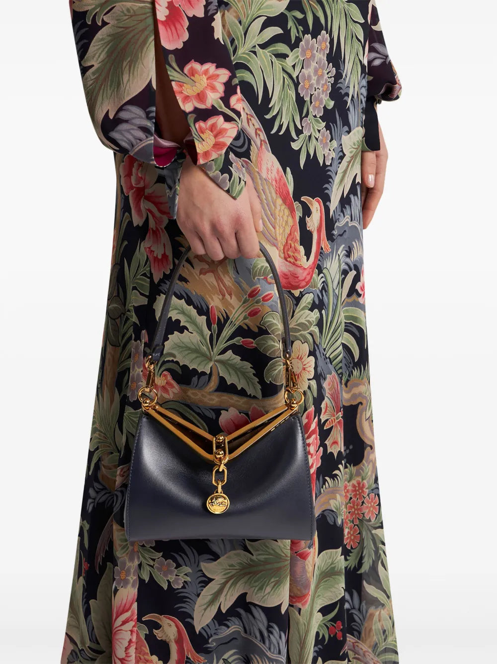 Etro Small Vela Shoulder Bag — Same as shown — Size One Size — Side View