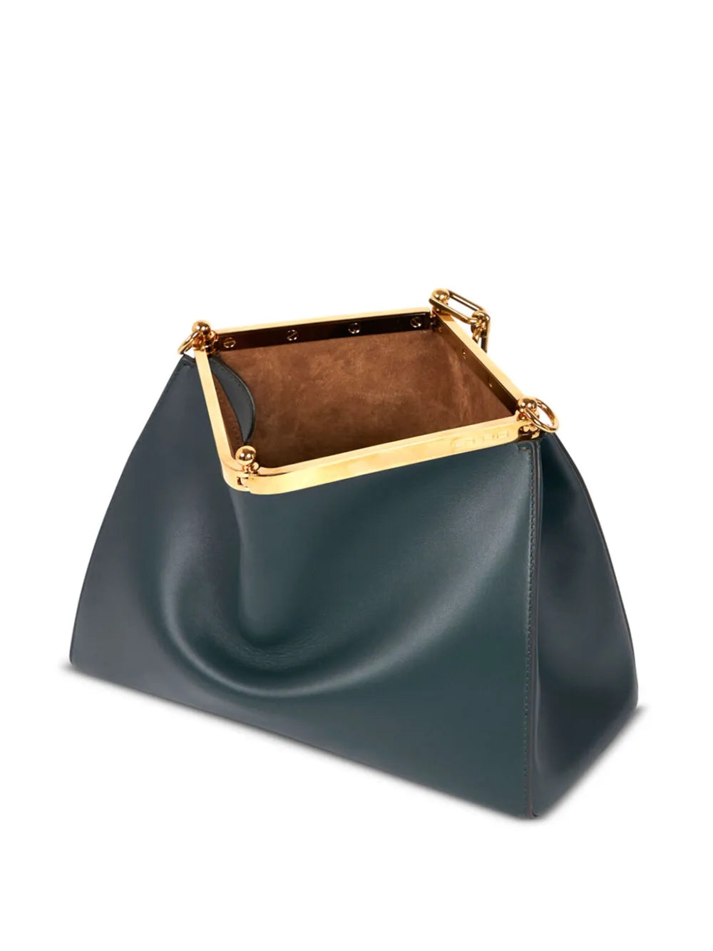 Etro Medium Vela Leather Shoulder Bag — Same as shown — Size One Size — Detail View