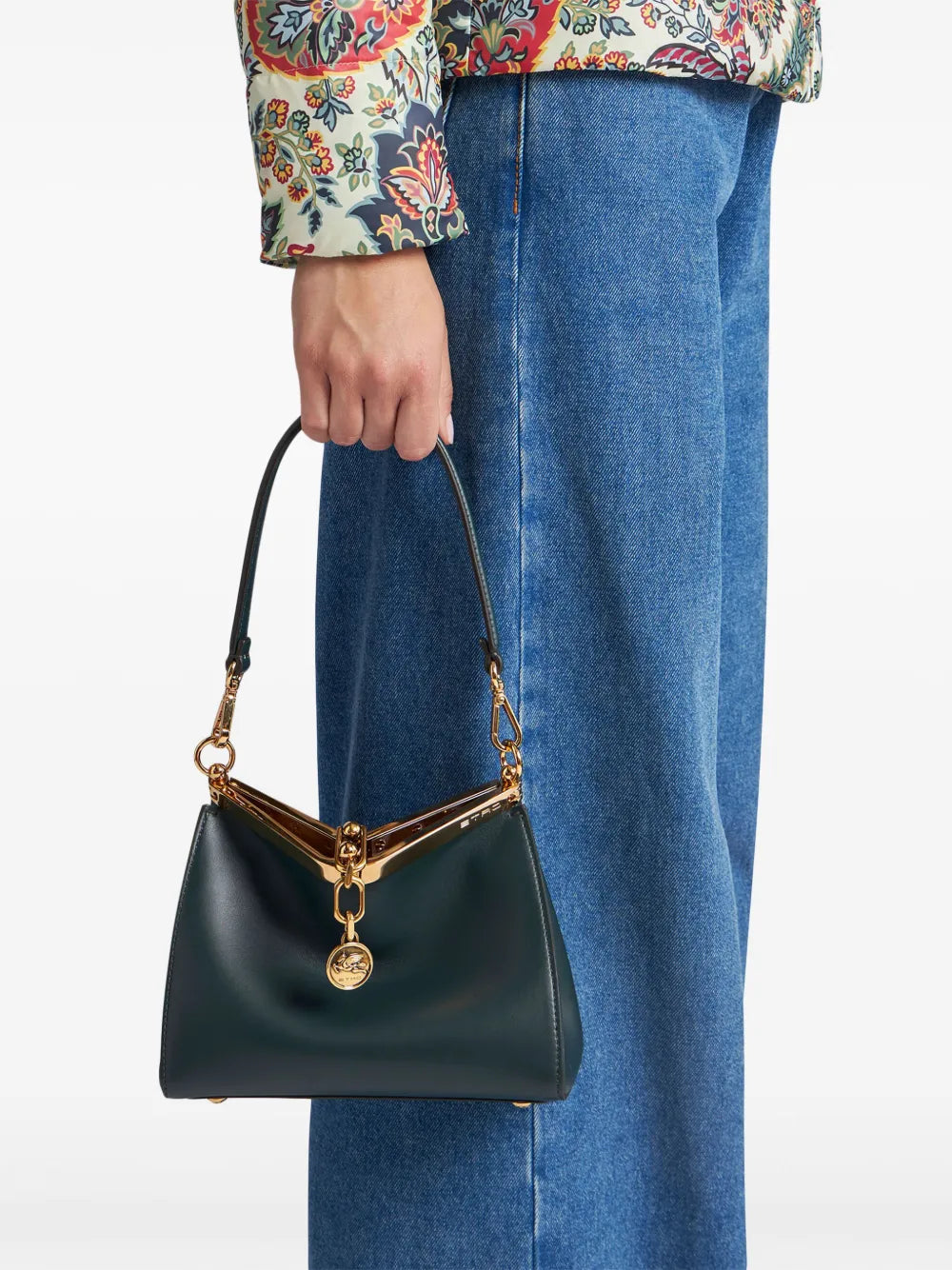 Etro Small Vela Shoulder Bag — Same as shown — Size One Size — Side View