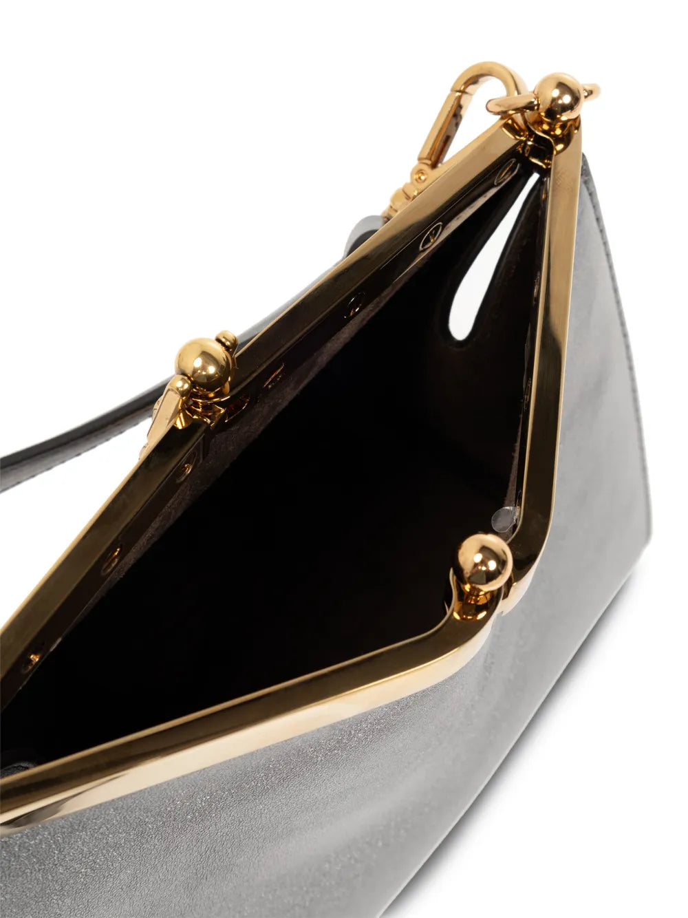 Etro Small Vella Metallic Leather Bag — Same as shown — Size One Size — Detail View