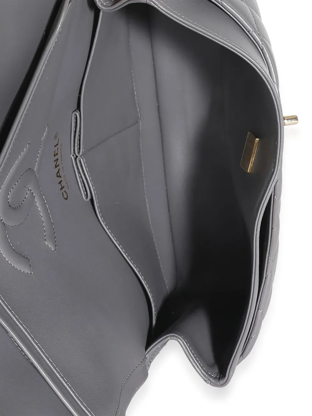 Chanel Pre Owned 2021 2023 Medium Double Flap Shoulder Bag — Same as shown — Size One Size — Detail View
