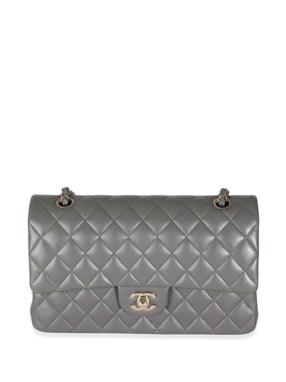 Chanel Pre Owned 2021 2023 Medium Double Flap Shoulder Bag — Same as shown — Size One Size — Front View