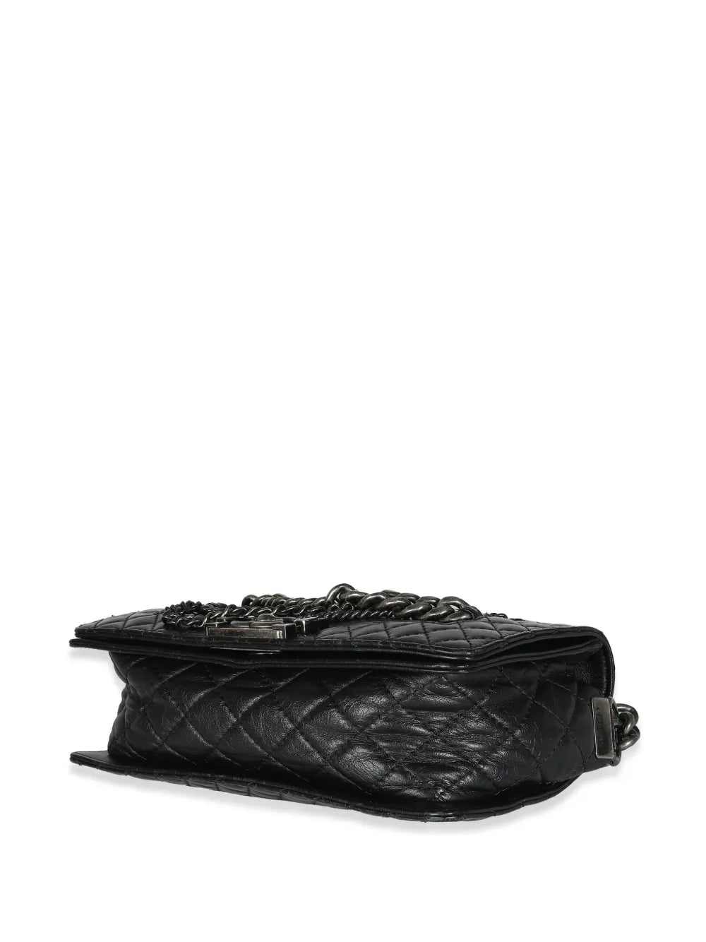 Chanel Pre Owned 2013 2014 Medium Enchained Boy Shoulder Bag — Same as shown — Size One Size — Back View