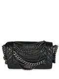 Chanel Pre Owned 2013 2014 Medium Enchained Boy Shoulder Bag — Same as shown — Size One Size — Front View