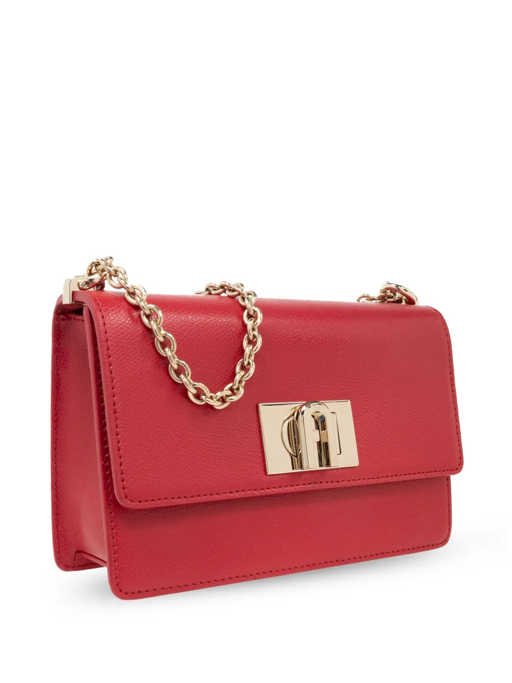 Furla Mini Ballerina Leather Crossbody Bag — Same as shown — Size One Size — Top View
