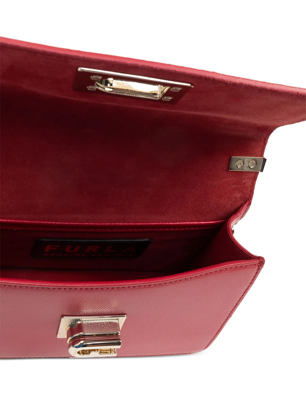 Furla Mini Ballerina Leather Crossbody Bag — Same as shown — Size One Size — Detail View
