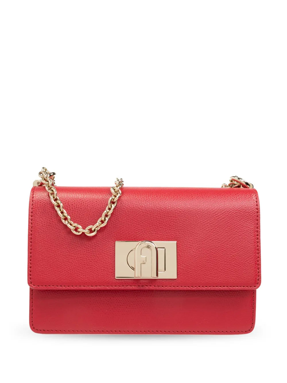 Furla Mini Ballerina Leather Crossbody Bag — Same as shown — Size One Size — Front View