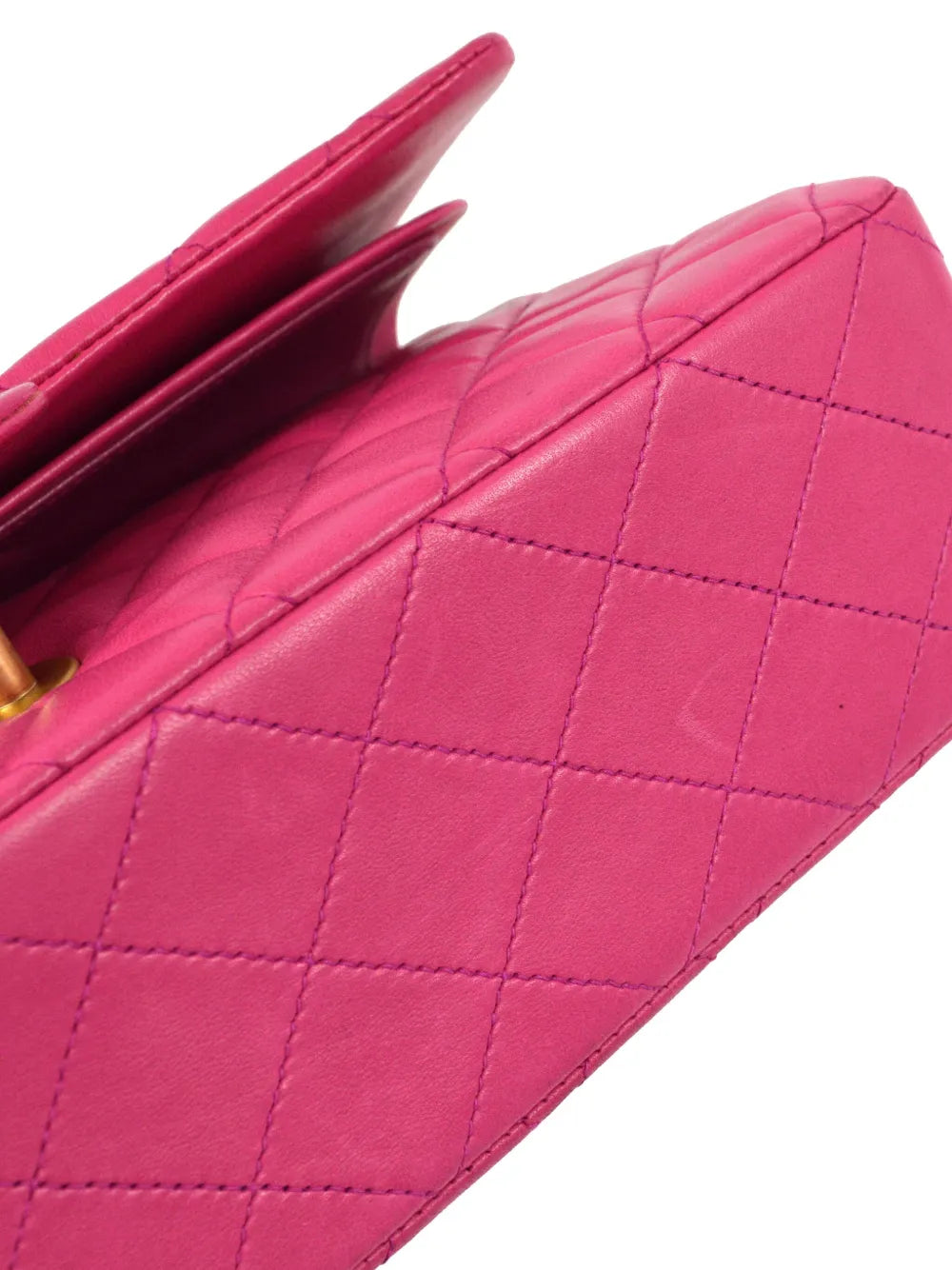 Chanel Pre Owned 2000 Medium Double Flap Shoulder Bag — Same as shown — Size One Size — Detail View