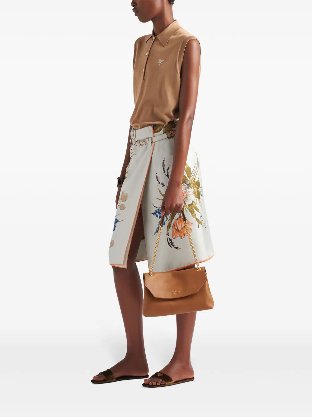 Prada Medium Doux Shoulder Bag — Same as shown — Size One Size — Side View