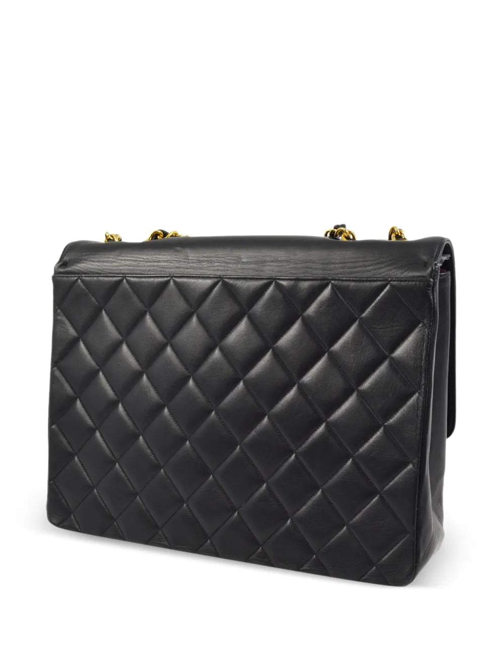 Chanel Pre Owned 1990 2000S Straight Flap Shoulder Bag — Same as shown — Size One Size — Side View