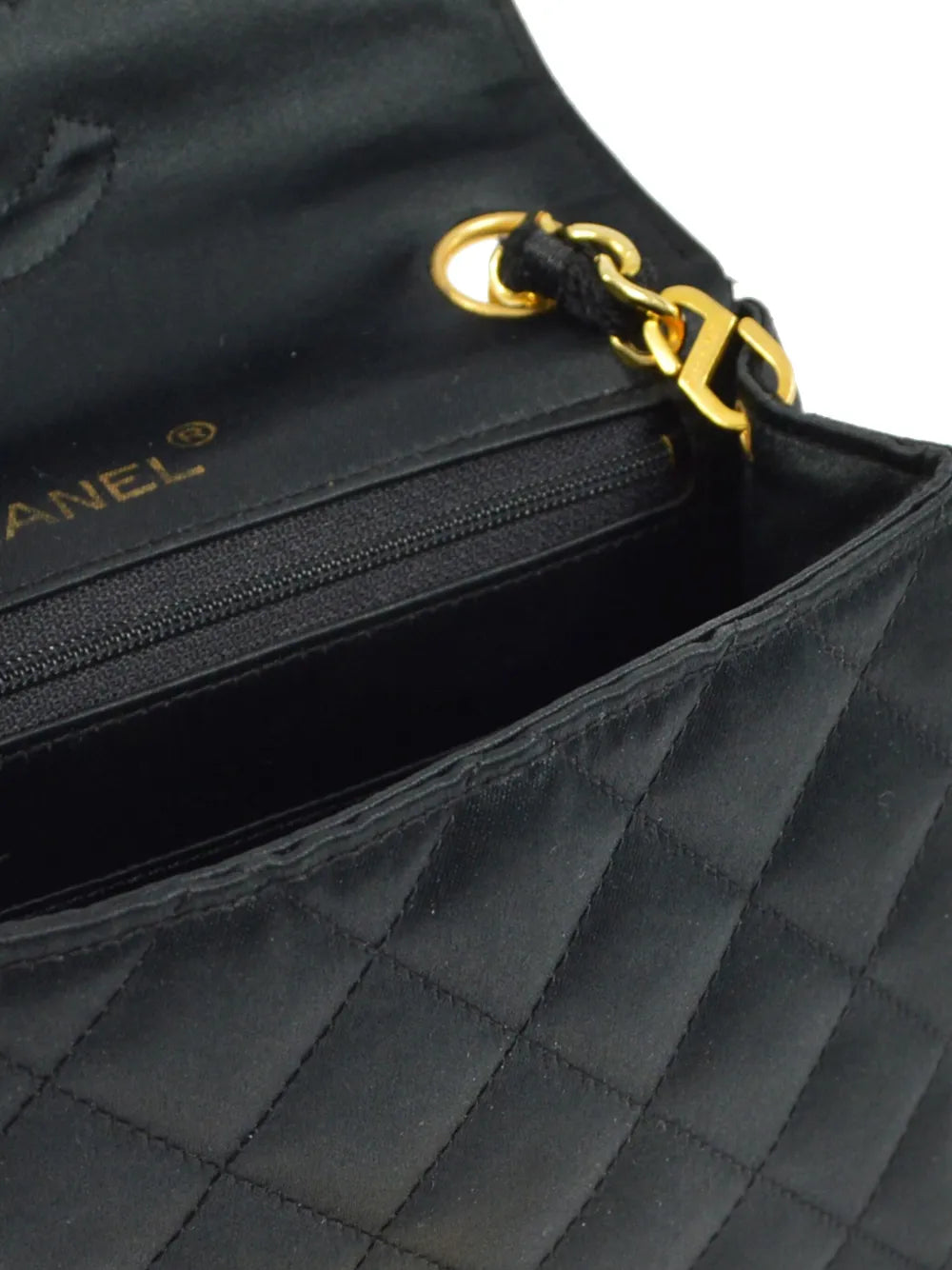 Chanel Pre Owned 1992 Mini Square Classic Flap Shoulder Bag — Same as shown — Size One Size — Top View