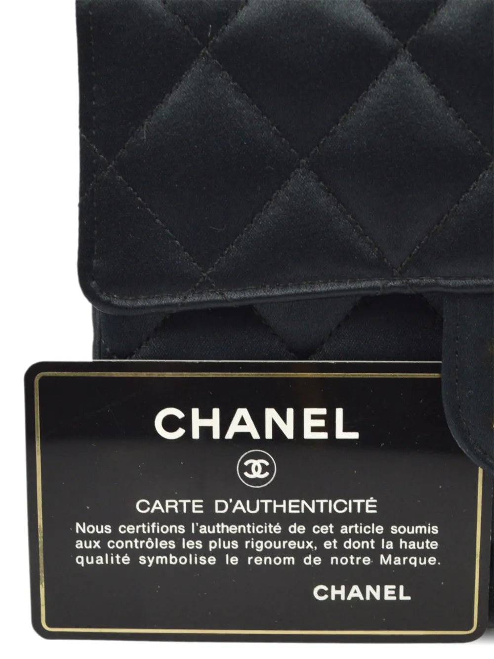 Chanel Pre Owned 1990 Mini Classic Flap Square Shoulder Bag — Same as shown — Size One Size — Lifestyle View