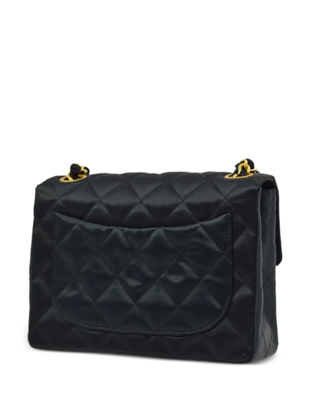 Chanel Pre Owned 1990 Mini Classic Flap Square Shoulder Bag — Same as shown — Size One Size — Side View