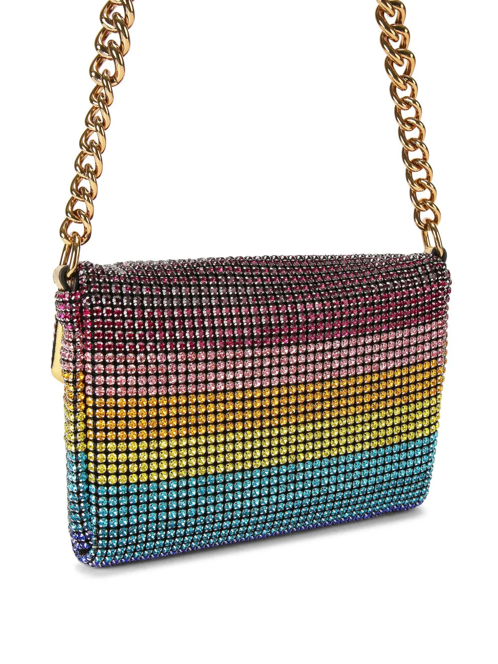 Kurt Geiger London Small Party Crystal Embellished Bag — Same as shown — Size One Size — Back View