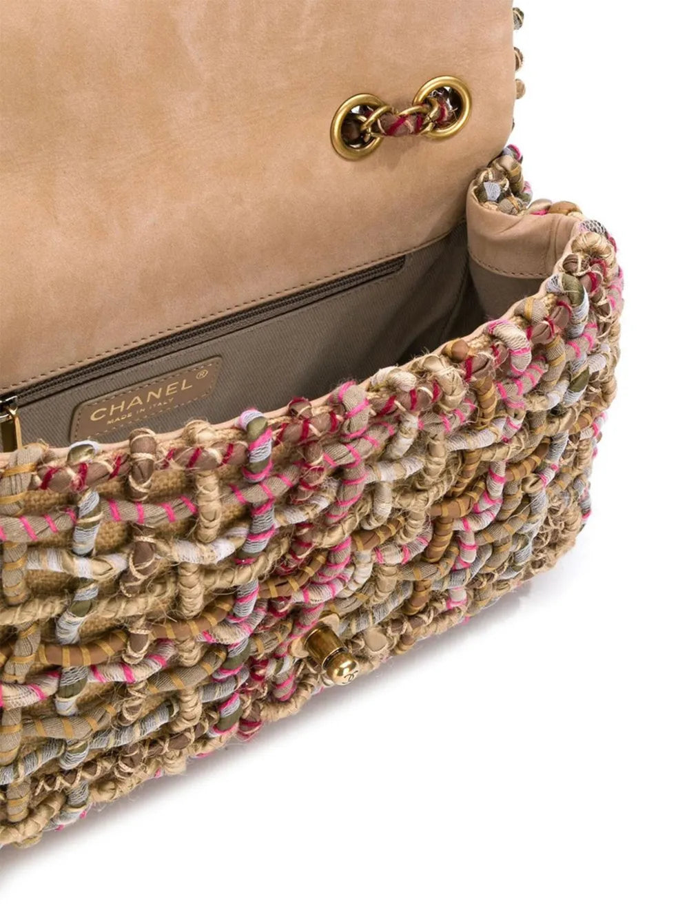 Chanel Pre Owned 2015 Dubai Shoulder Bag — Same as shown — Size One Size — Back View