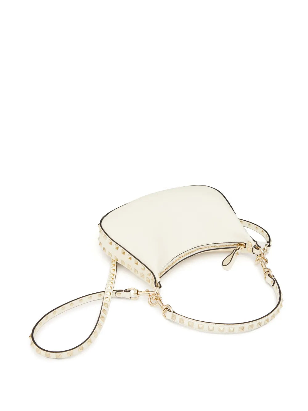 Valentino Garavani Small Rockstud Hobo Bag — Same as shown — Size One Size — Detail View
