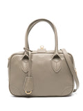 Golden Goose Zipped Leather Tote Bag — Same as shown — Size One Size — Front View