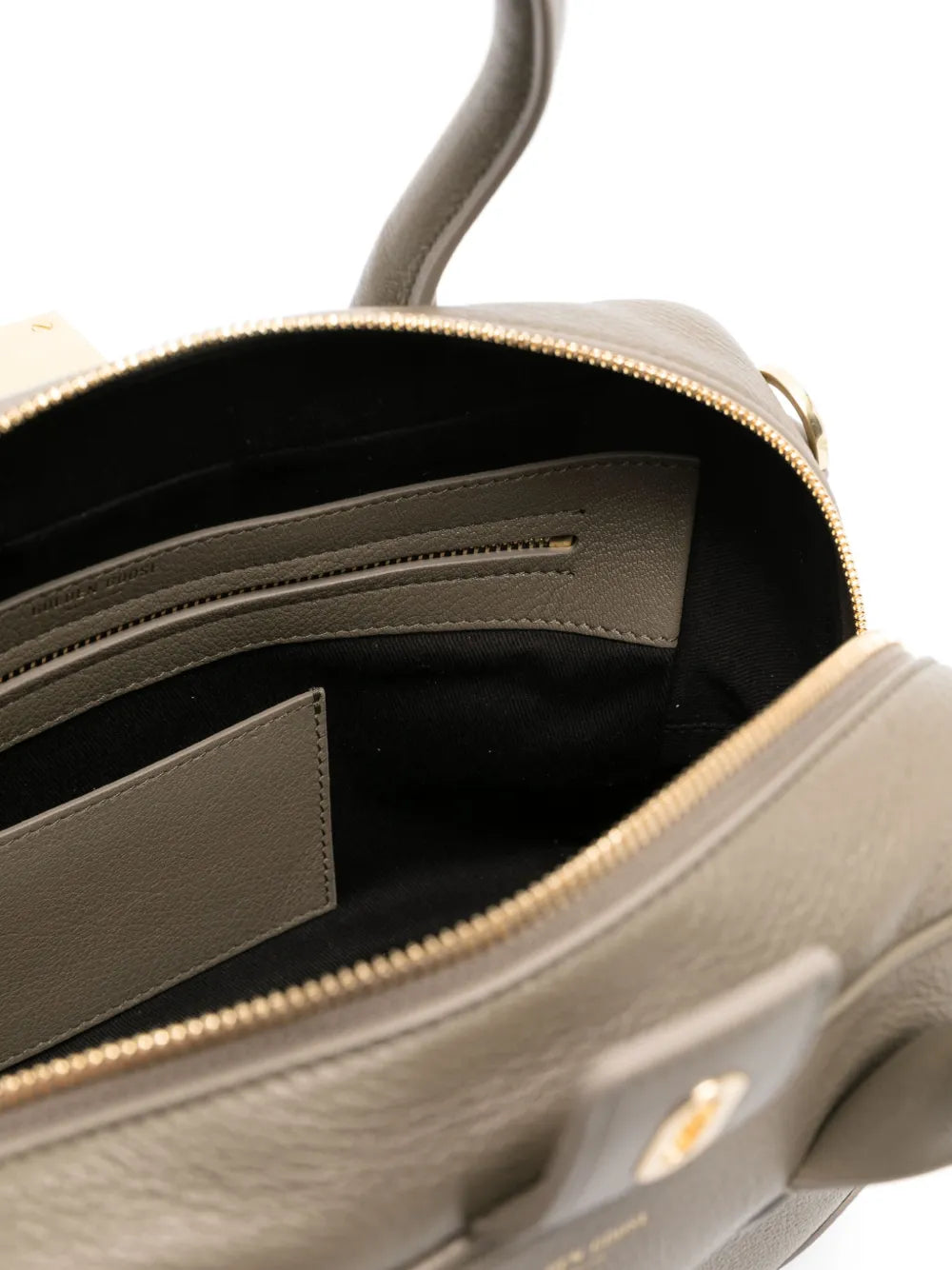 Golden Goose Zipped Leather Tote Bag — Same as shown — Size One Size — Detail View