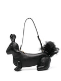 Thom Browne Squirrel Motif Leather Shoulder Bag — Same as shown — Size One Size — Front View