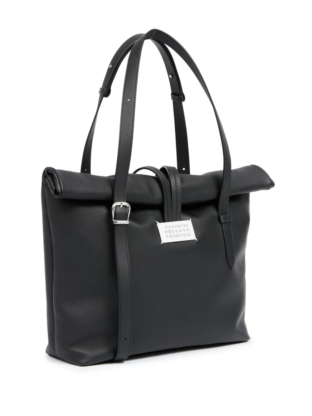 Maison Margiela Medium Paper Leather Shoulder Bag — Same as shown — Size One Size — Detail View