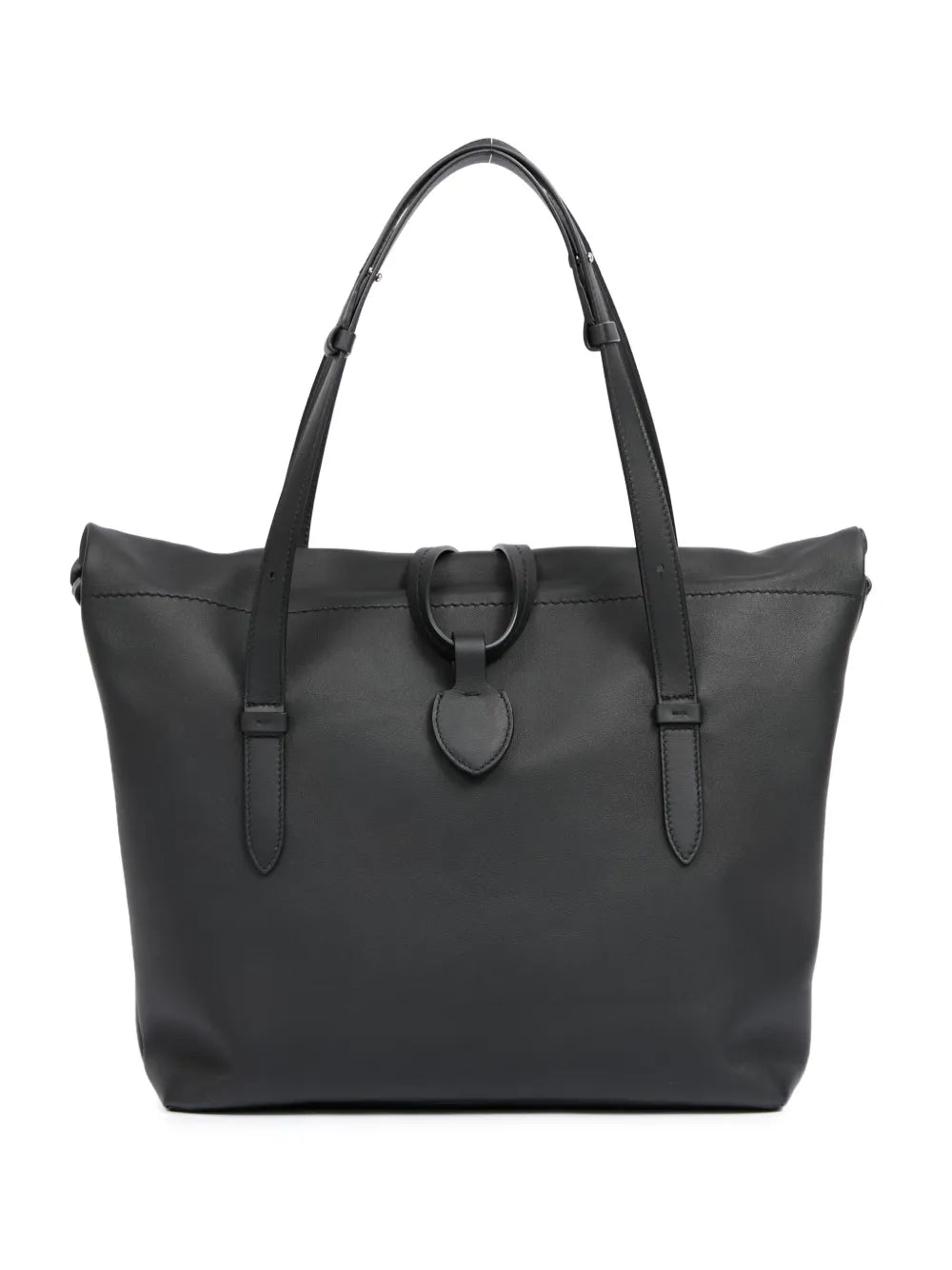 Maison Margiela Medium Paper Leather Shoulder Bag — Same as shown — Size One Size — Top View