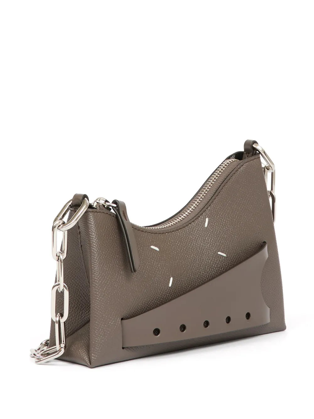 Maison Margiela Snatched Hobo Leather Bag — Same as shown — Size One Size — Back View